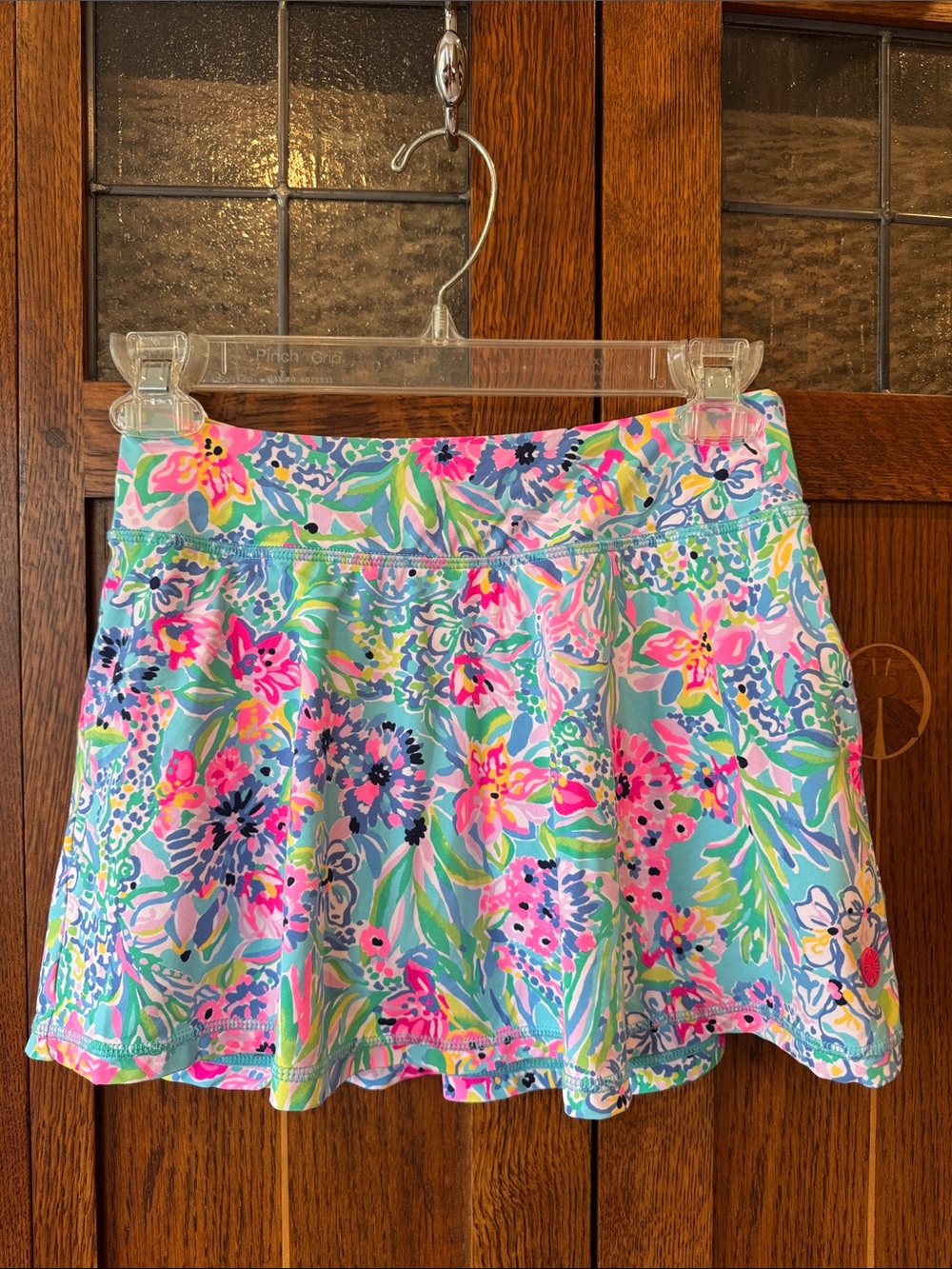 Lilly Pulitzer Luxletic Aila Skort in Alligator Isle Size XXS, EUC